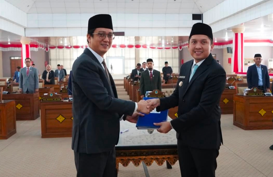 DPRD Kabupaten OI Gelar Rapat Paripurna XXXVII dan XXXVIII Masa Sidang III Tahun 2026